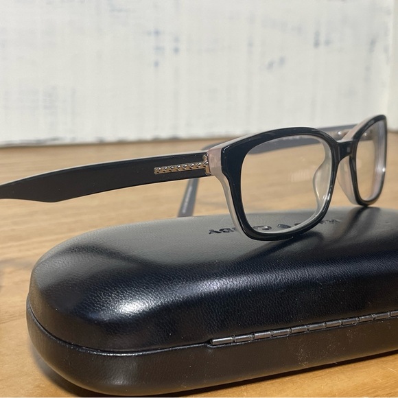 Hard Candy Eyeglasses, HC17, 51 18 135, black w/gray interior, excellent cond - Picture 5 of 13